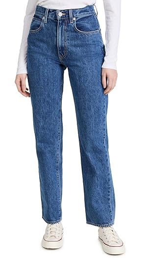 SLVRLAKE Women's London Sweet Memory Jeans, Sweet Memory, Blue, 23